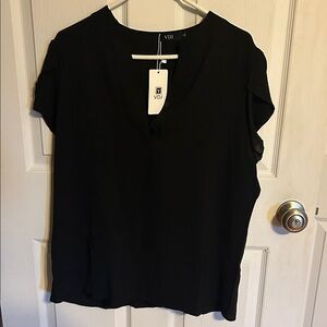 Women's Elegant Black Blouse